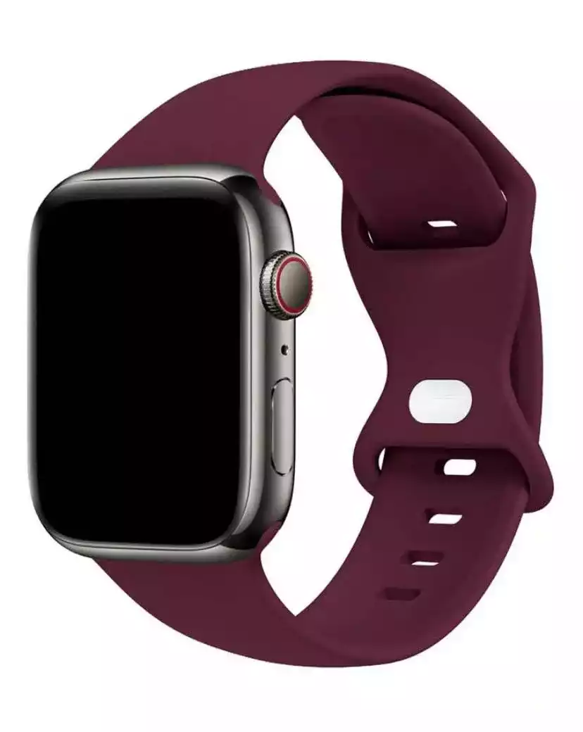 Imagen1_Banda Apple watch ocre (Rojo)