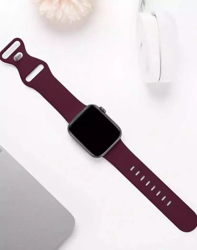 Imagen2_Banda Apple watch ocre (Rojo)